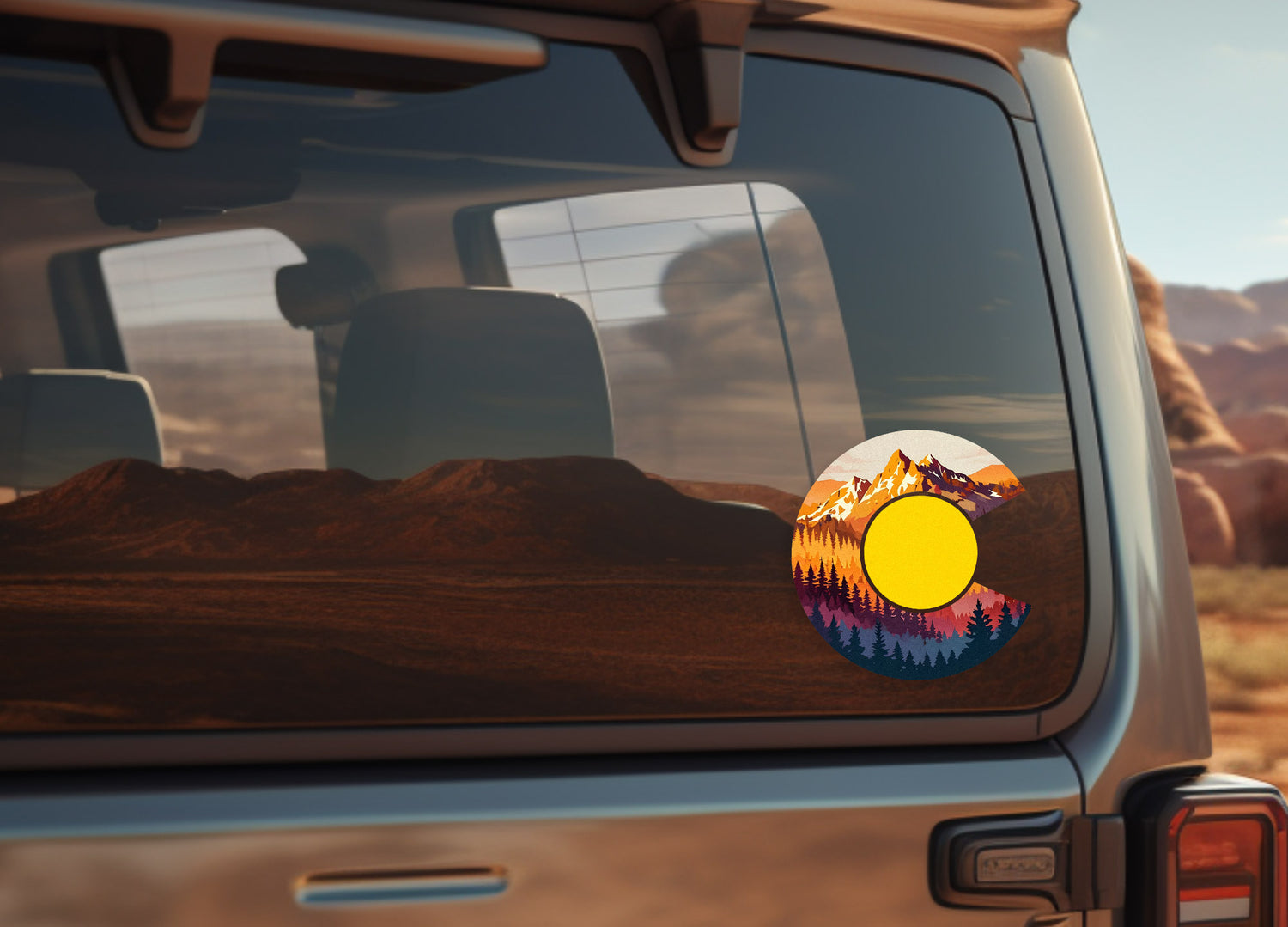 Colorado Flag Sticker