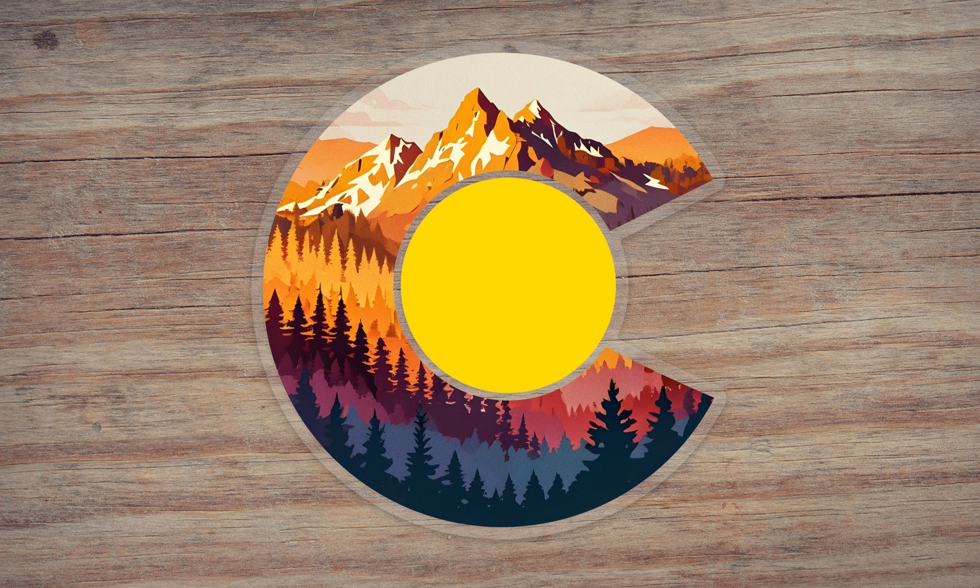 Colorado Flag Sticker