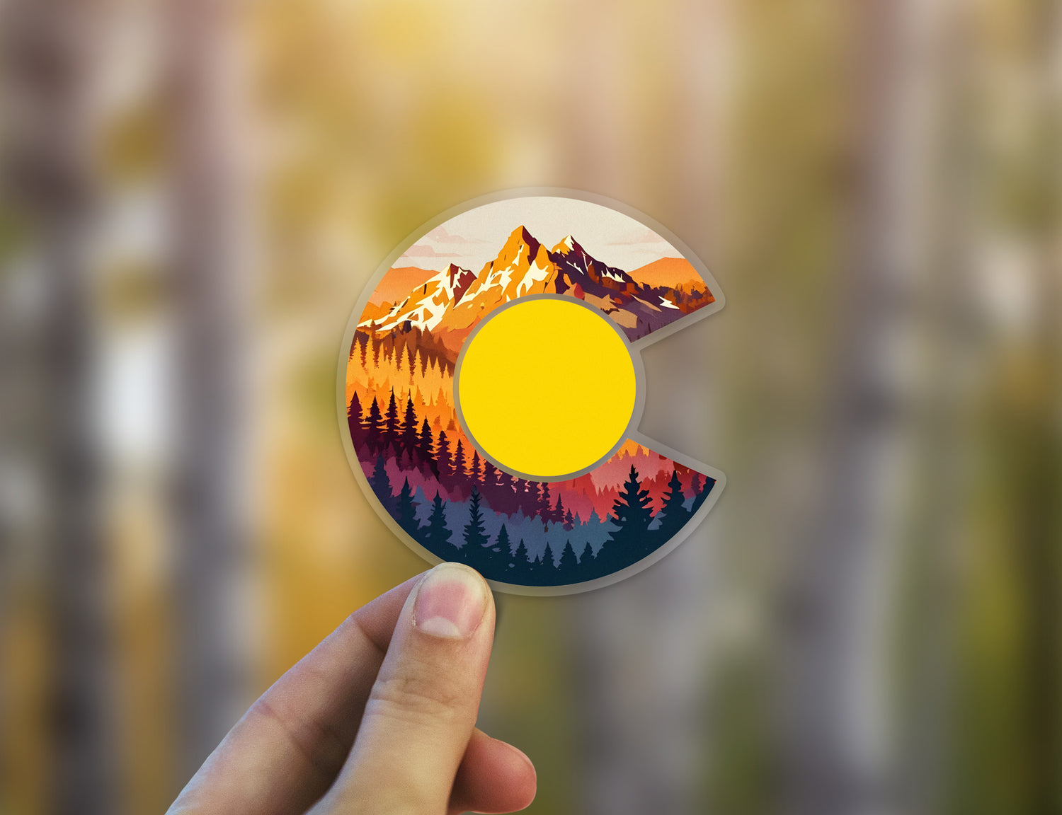 Colorado Flag Sticker