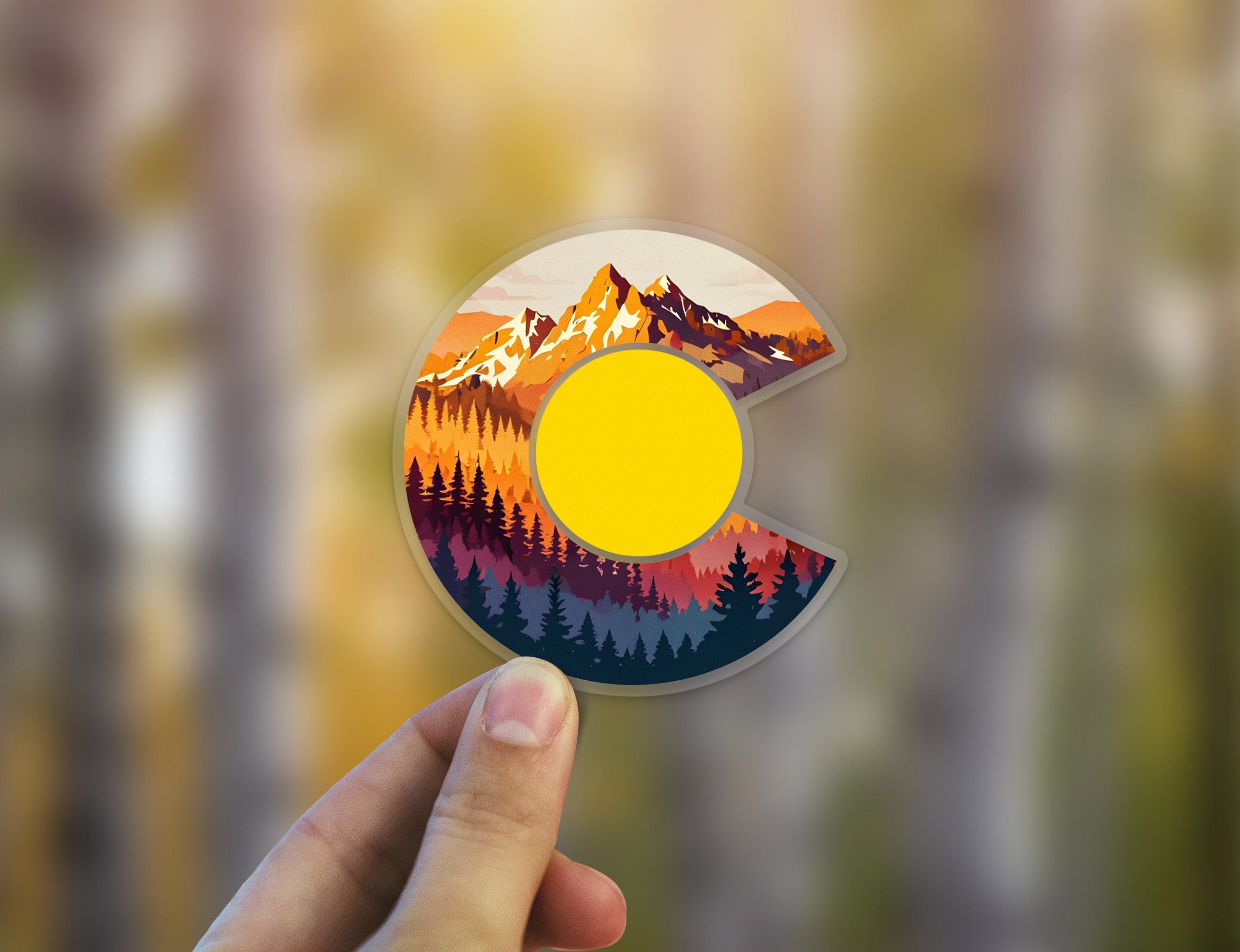 Colorado Flag Sticker