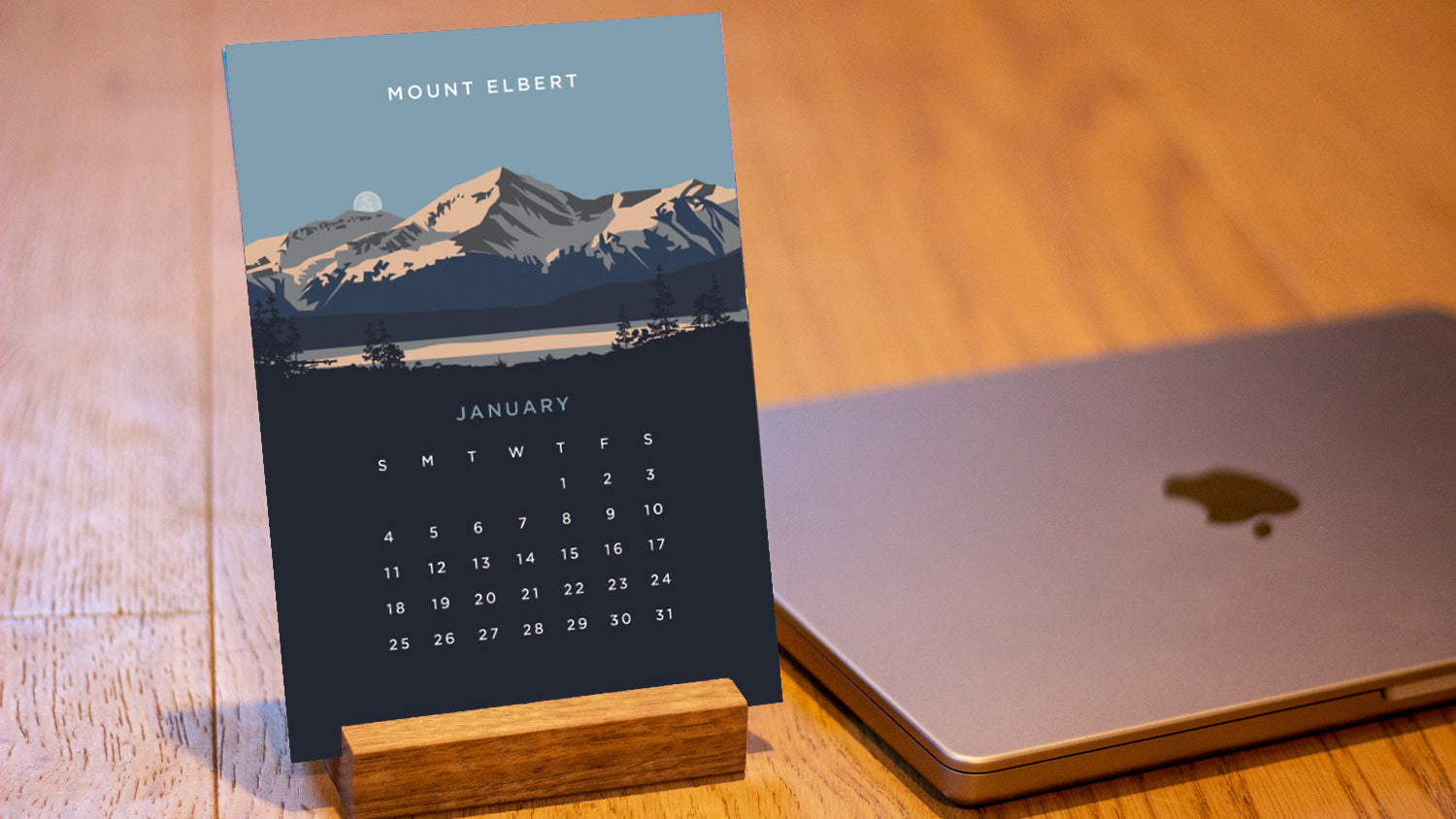 Colorado 14er Desk Calendar