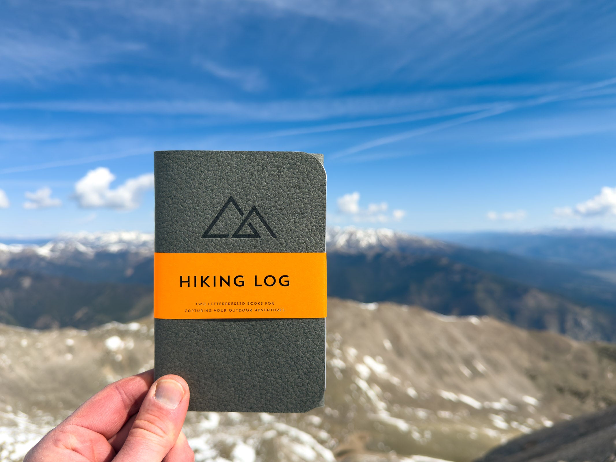 Hiking Journal log notebook