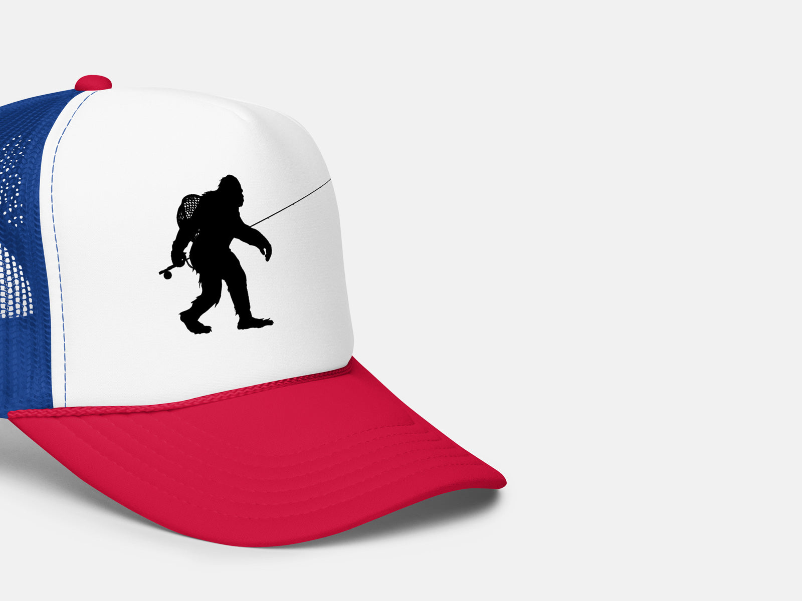 Sasquatch Fly Fishing Trucker Hat