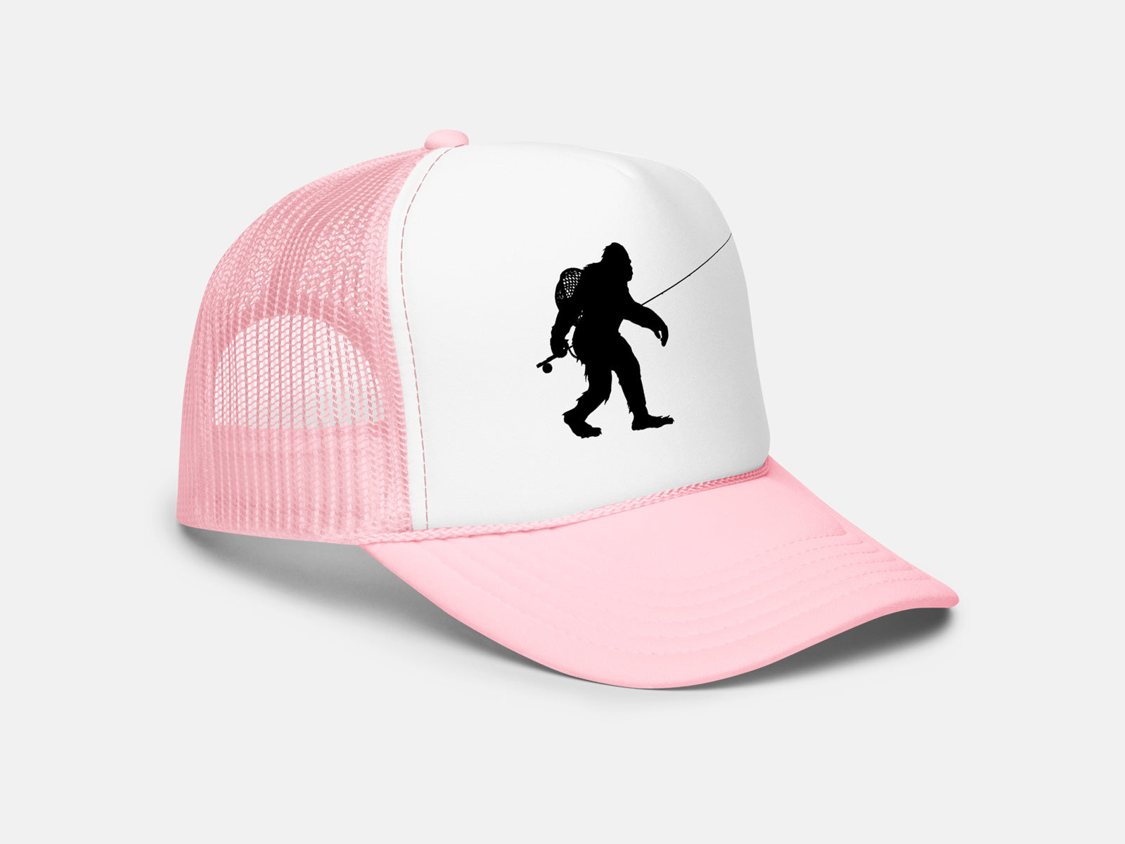 Sasquatch Fly Fishing Trucker Hat