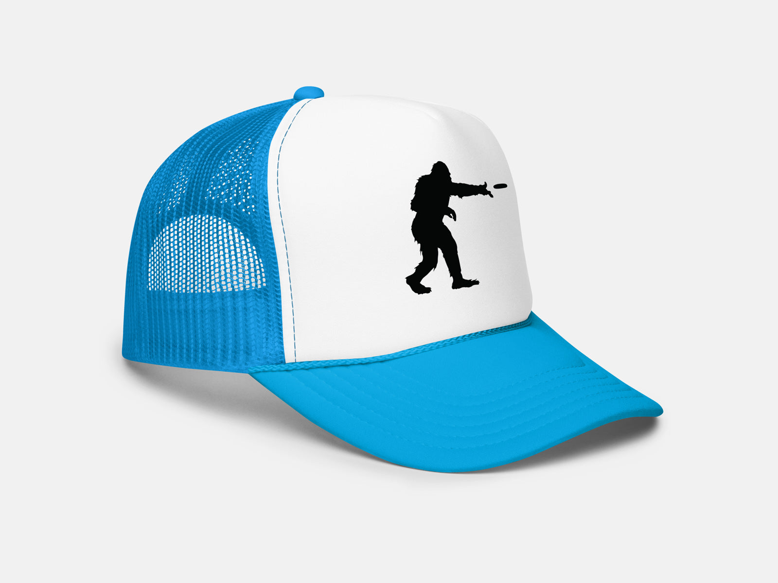 Sasquatch Frisbee Trucker Hat