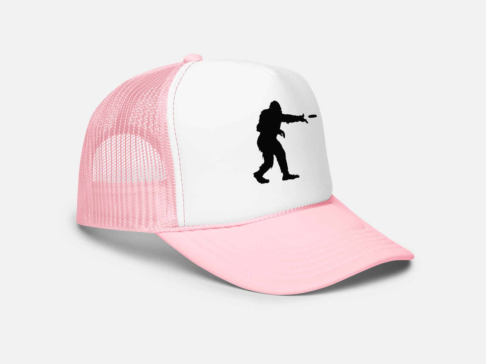 Sasquatch Frisbee Trucker Hat