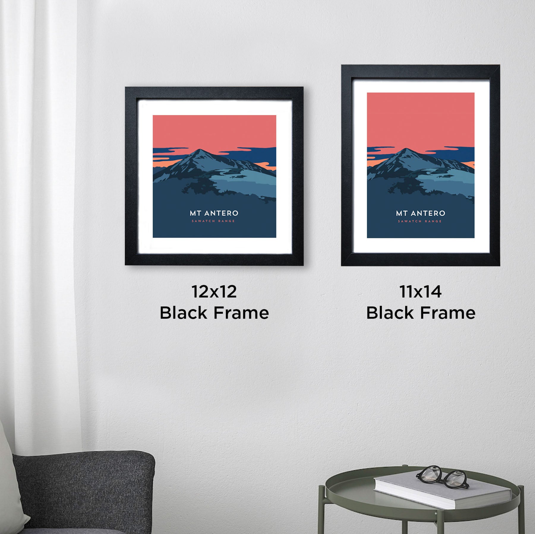 Mount Antero Colorado 14er Framed Poster