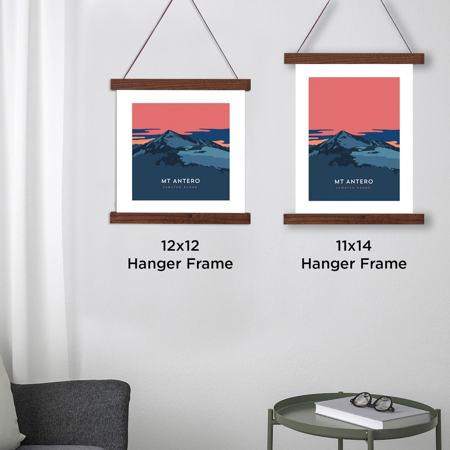Mount Antero Colorado 14er Hanger Frame Poster
