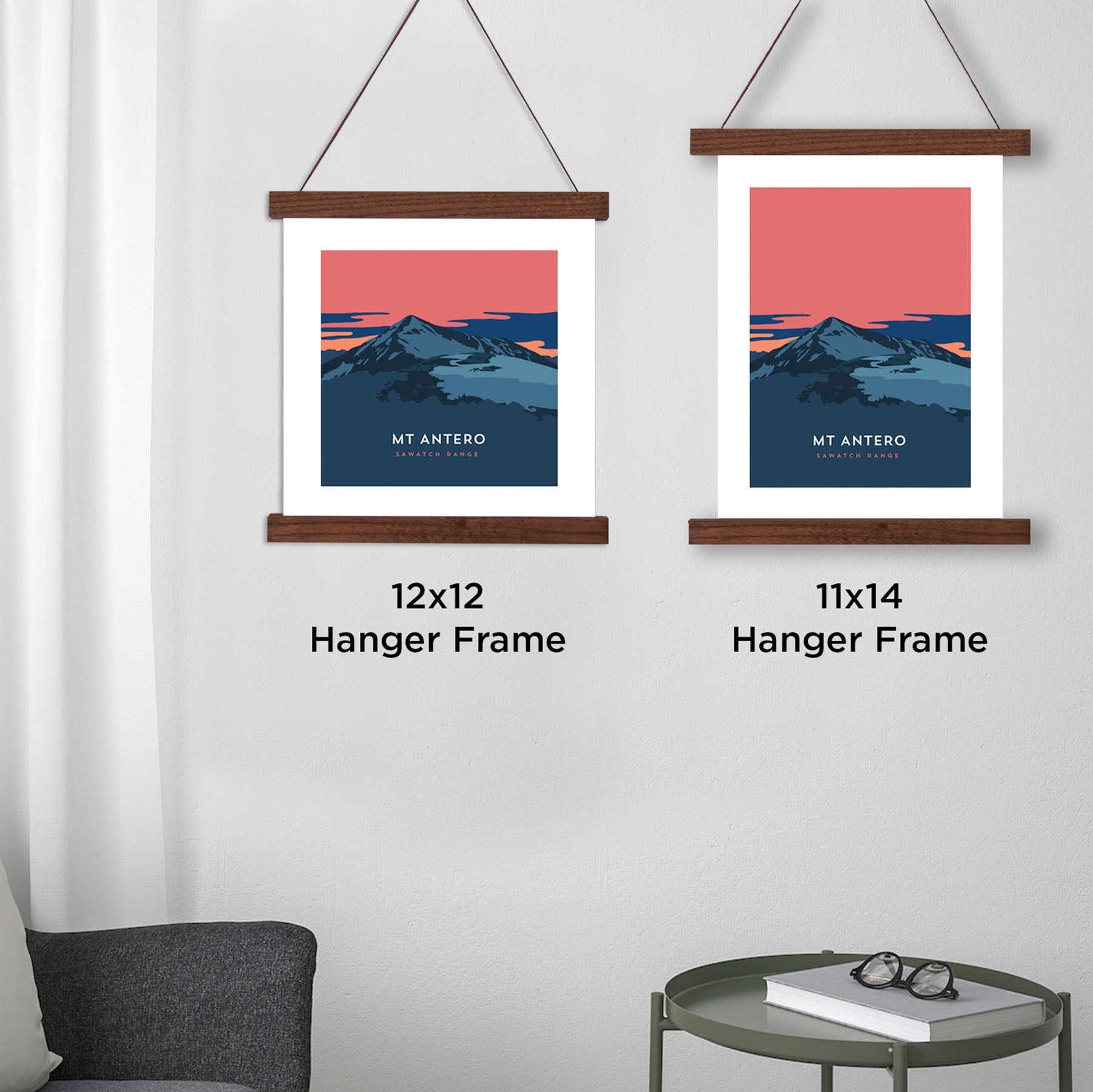 Mount Antero Colorado 14er Hanger Frame Poster