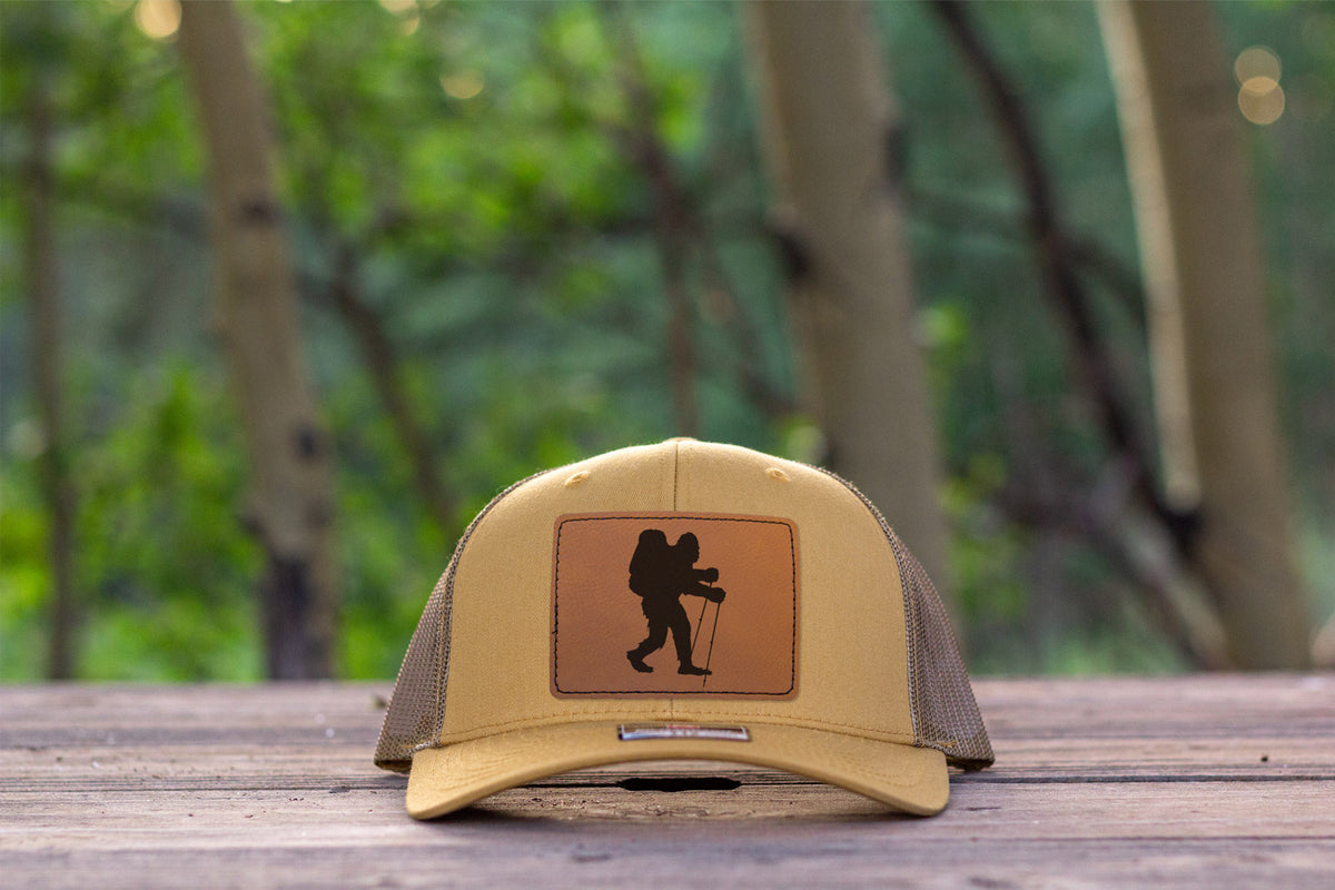 Sasquatch Backpacking Hat Amber Gold Richardson 112 Bigfoot