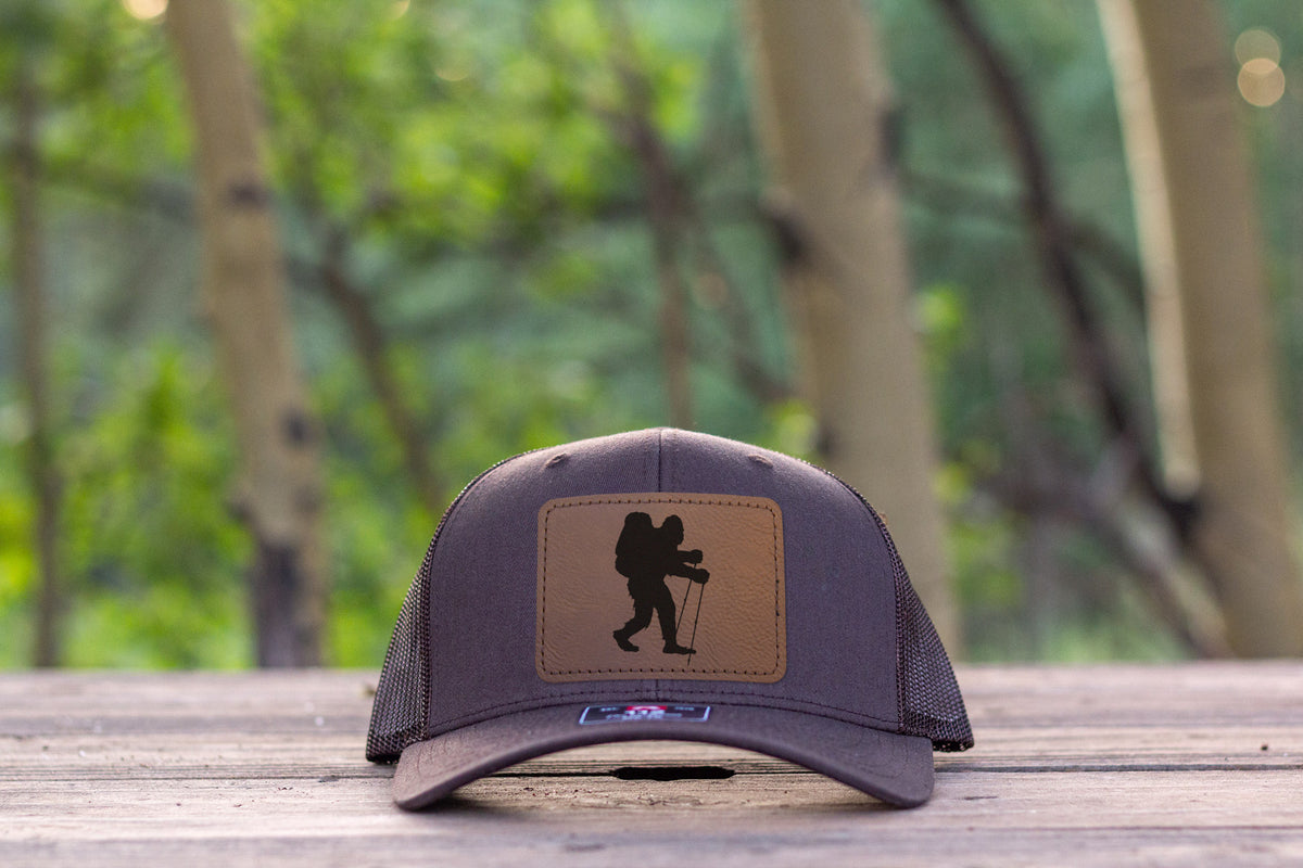 Sasquatch Backpacking Hat Coffee Richardson 112 Bigfoot
