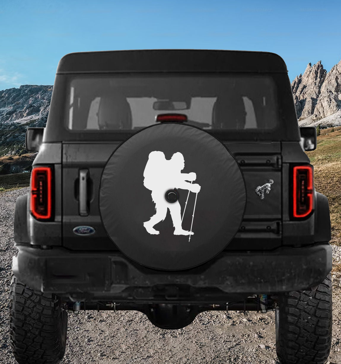Sasquatch Spare Tire Cover -  Backpacking