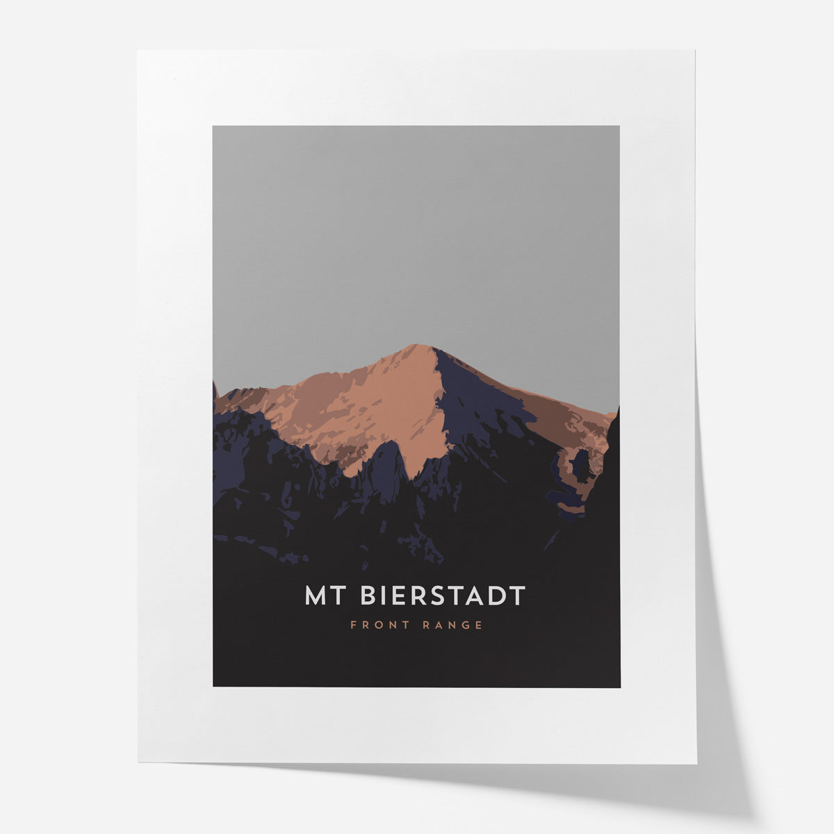 Mount Bierstadt Sawtooth Ridge Colorado 14er Poster
