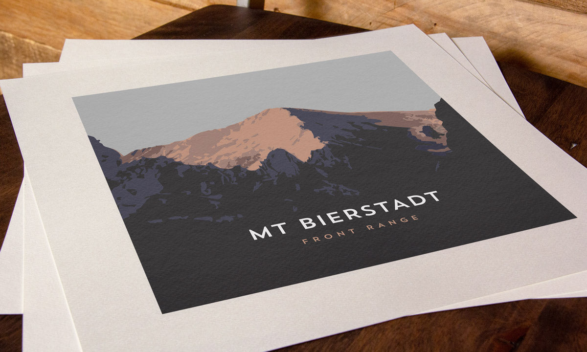 Mount Bierstadt Sawtooth Ridge Colorado 14er Art Print