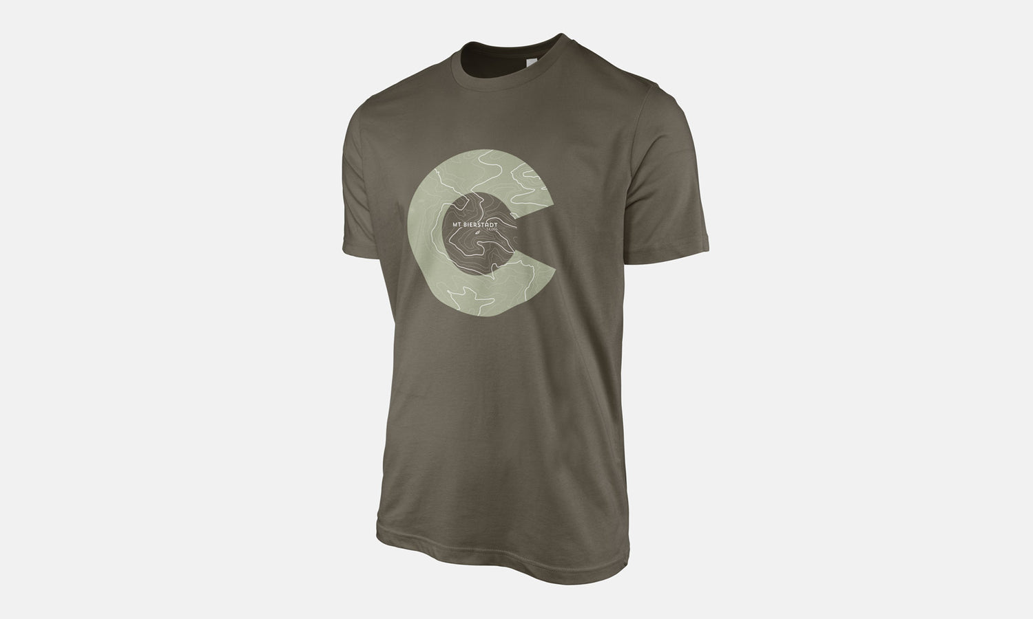 Mount Bierstadt Topo 14er Shirt