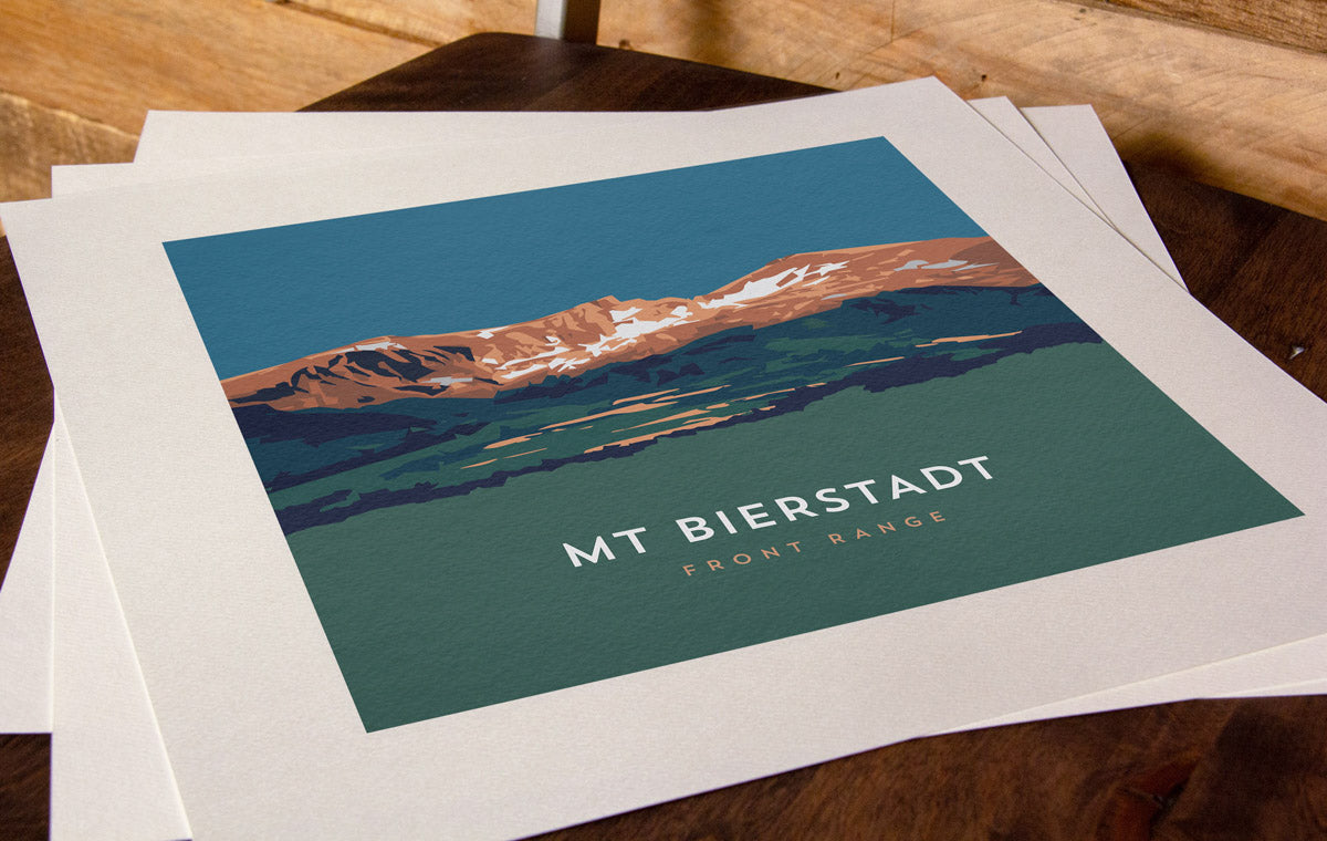 Mount Bierstadt Colorado 14er Art Print