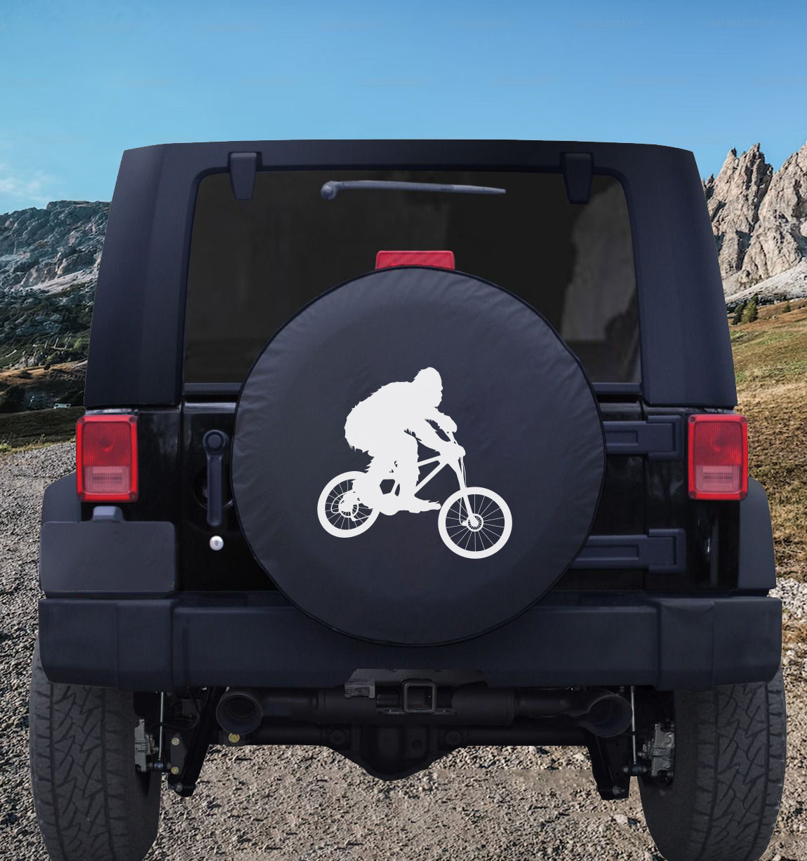 Sasquatch Spare Tire Cover - Mountain Biking