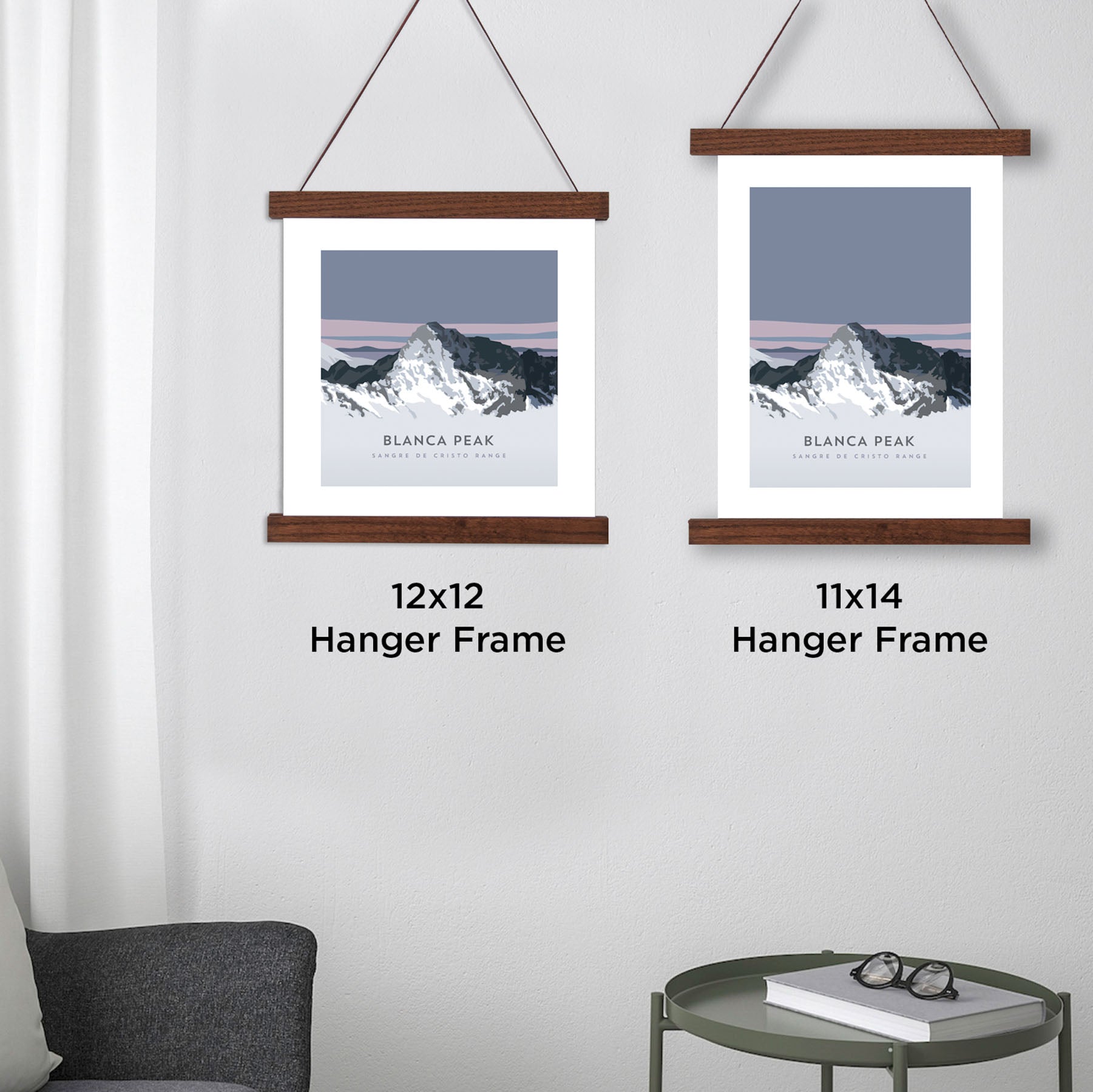 Blanca Peak Colorado 14er Hanger Frame Poster