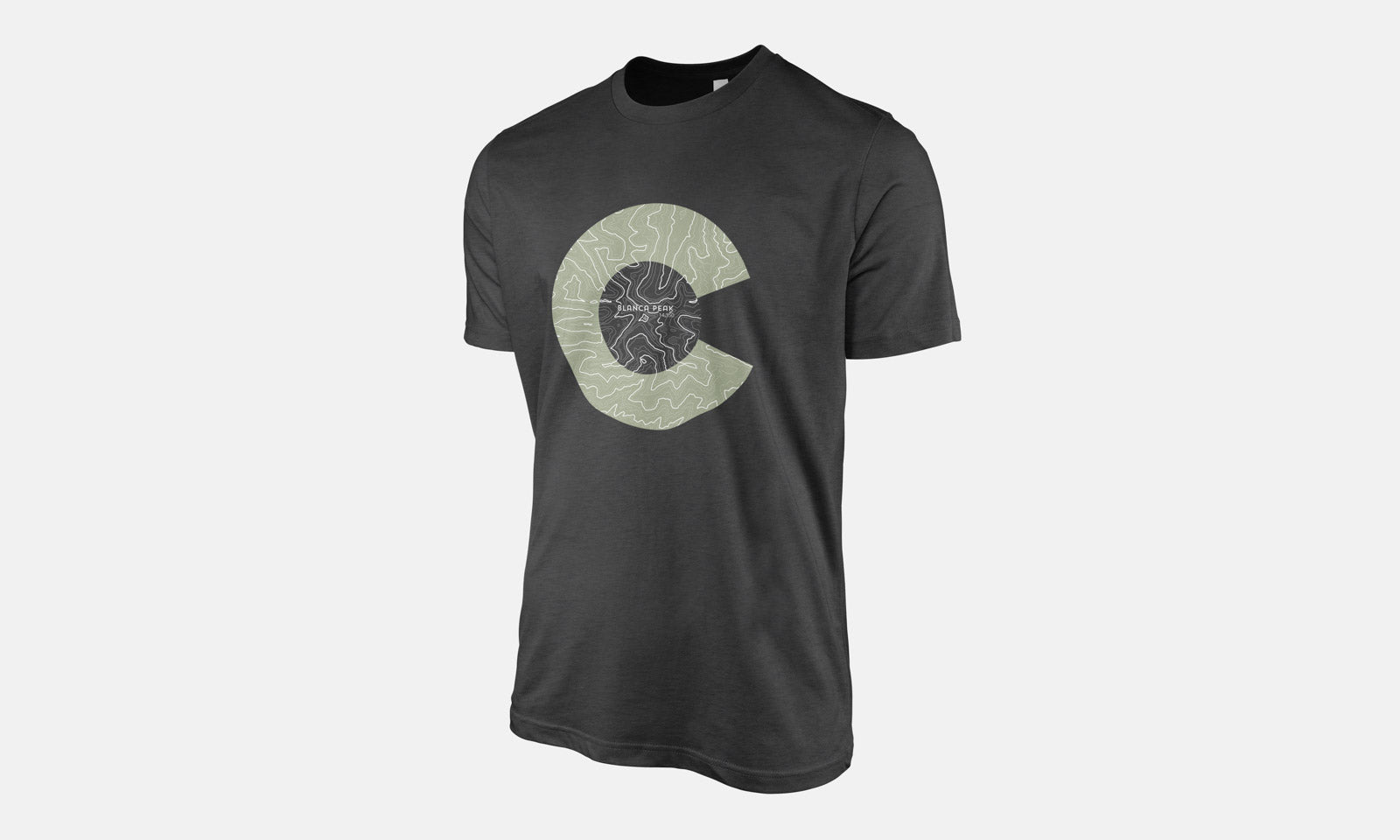 Blanca Peak Topo 14er Shirt