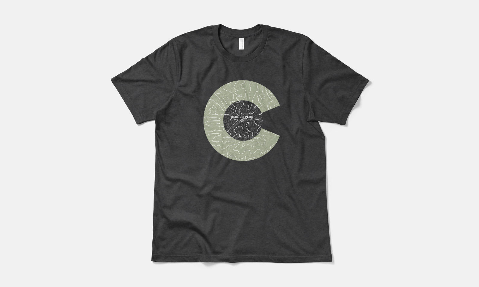 Blanca Peak Topo 14er Shirt