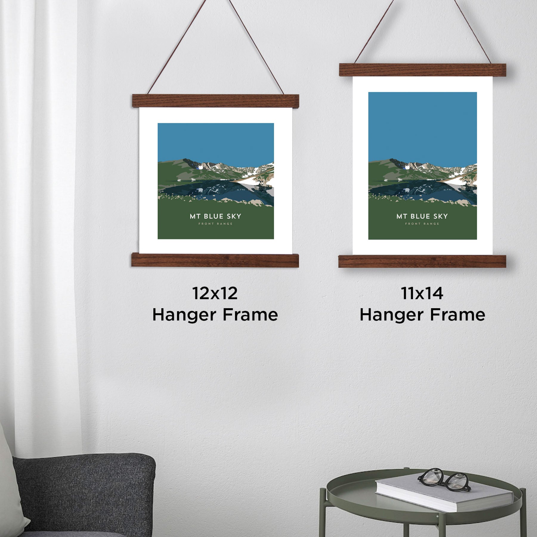 Mount Blue Sky Colorado 14er Hanger Frame Art Print