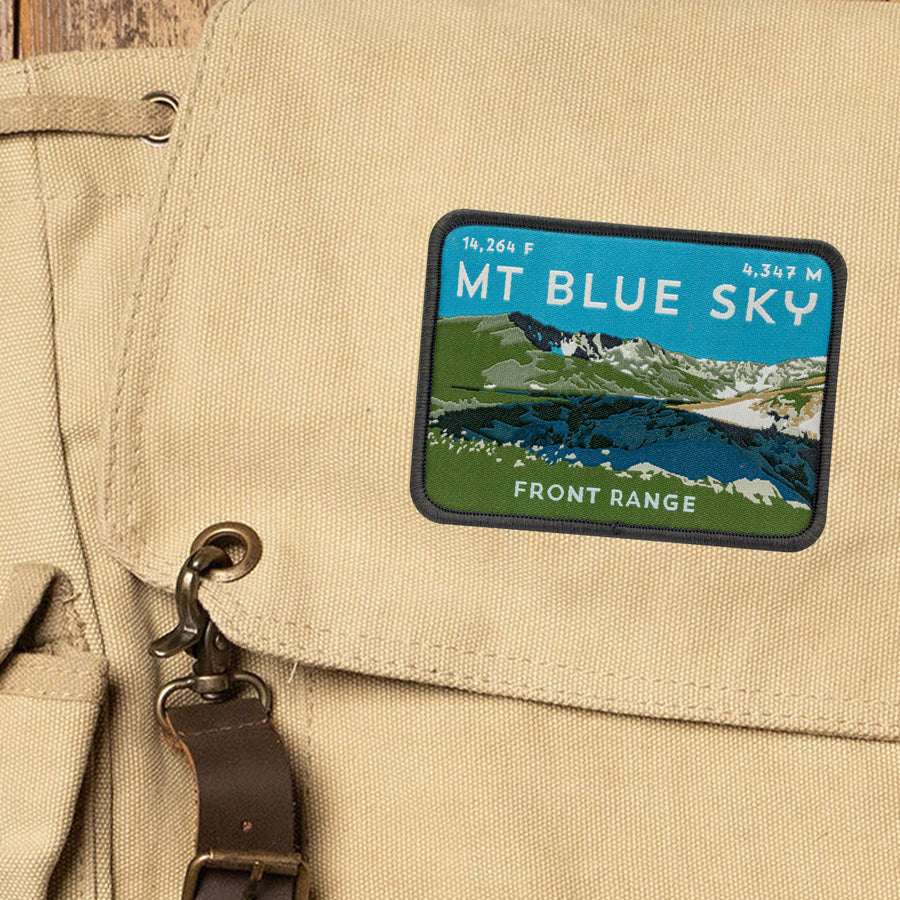Mt Blue Sky Colorado 14er Patch