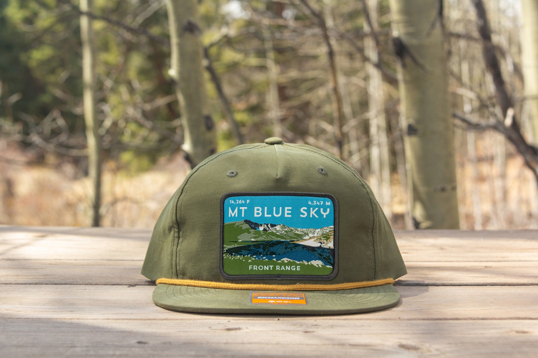 Mount Blue Sky Colorado 14er Rope Hat