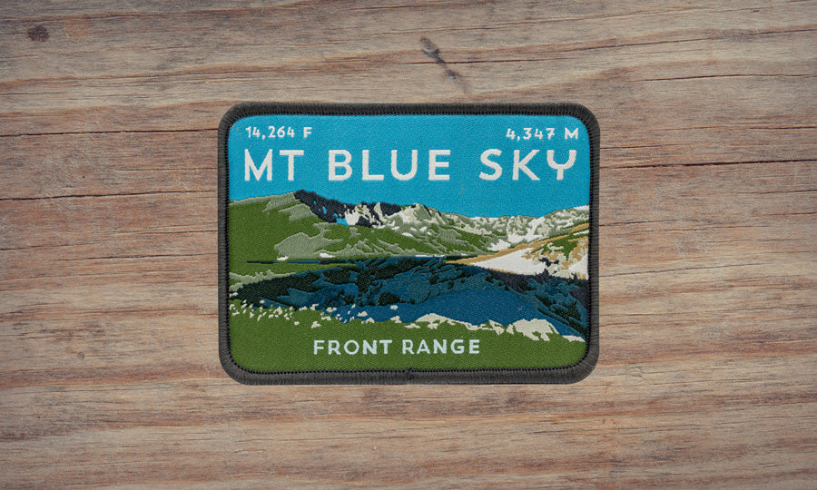Mt Blue Sky Colorado 14er Patch
