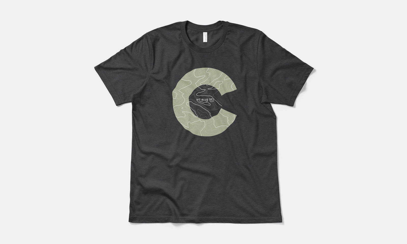 Mount Blue Sky Topo 14er Shirt