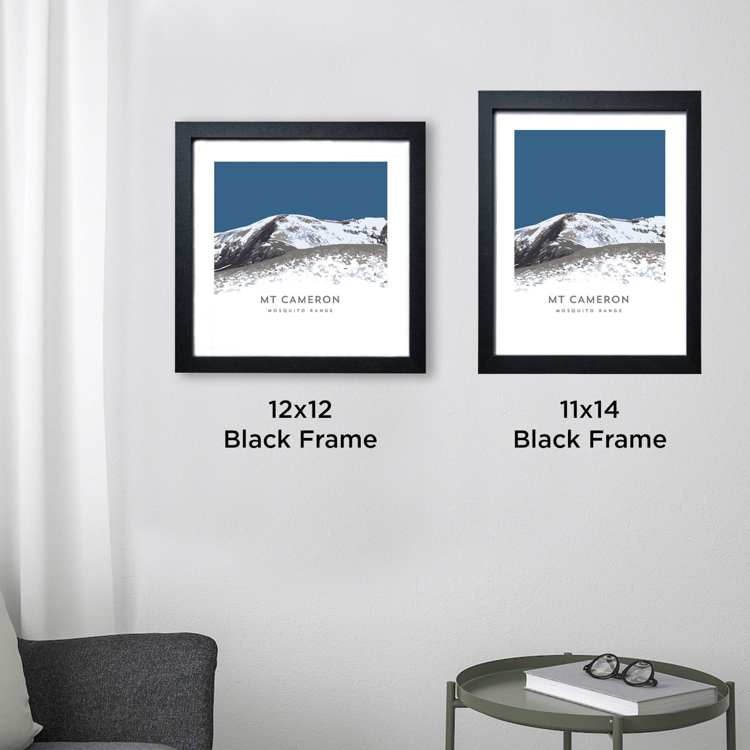 Mount Cameron Colorado 14er Framed Poster