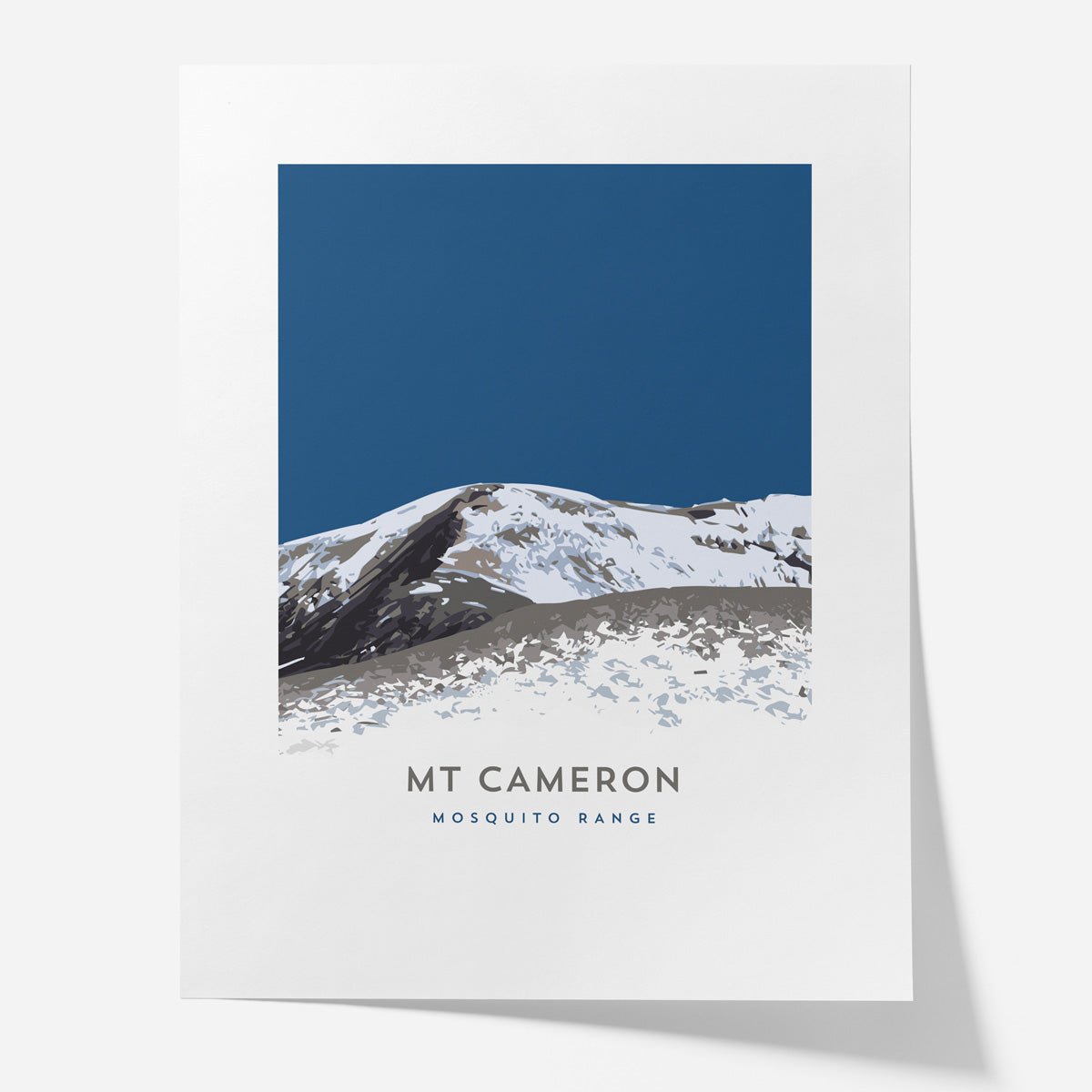 Mount Cameron Colorado 14er Poster