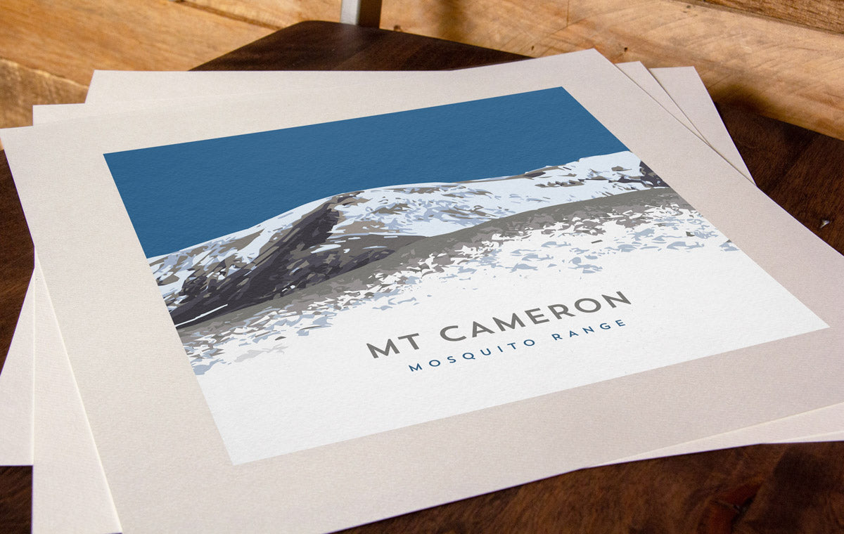 Mount Cameron Colorado 14er Art Print
