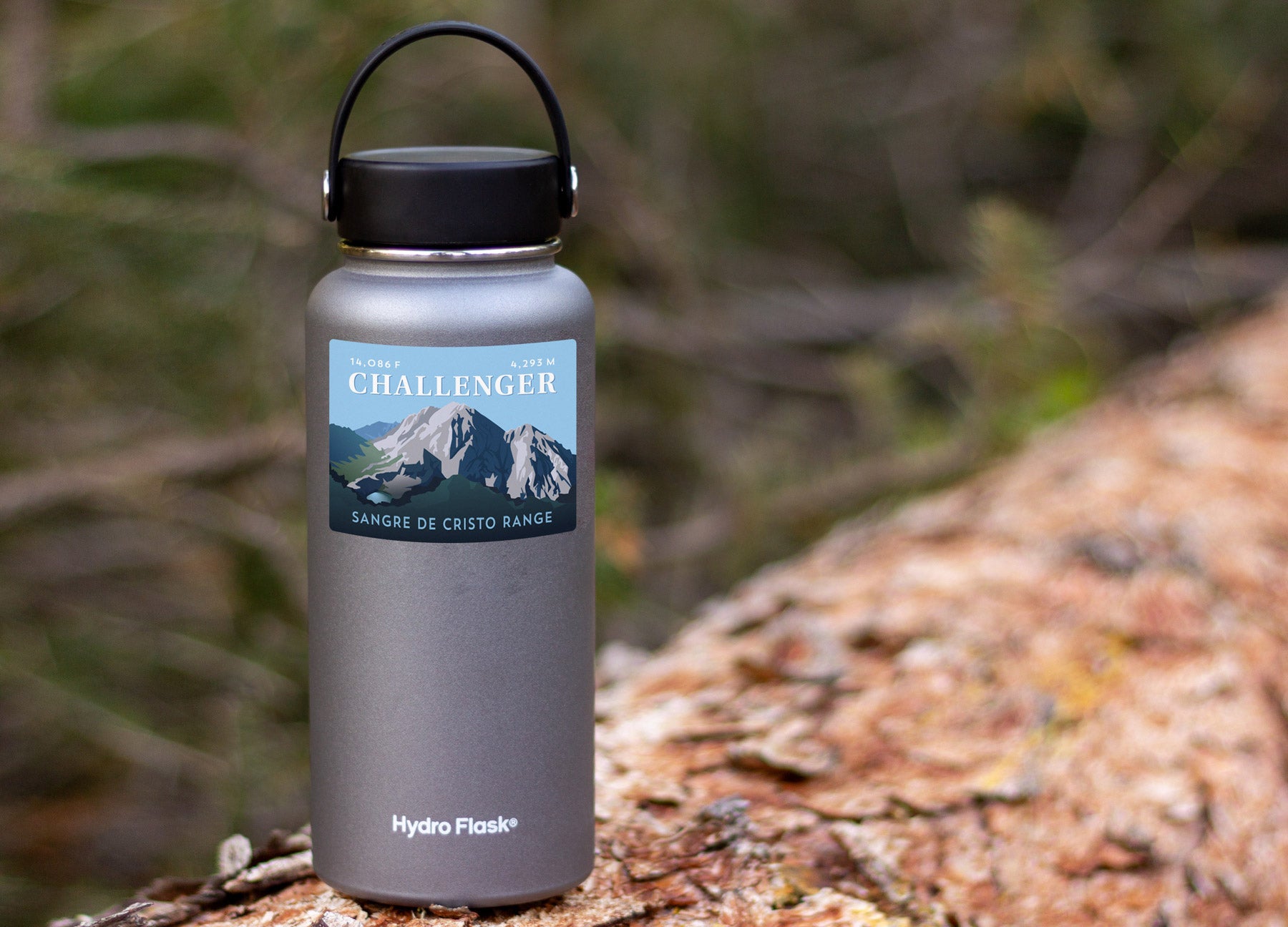 Challenger Point Colorado 14er Sticker