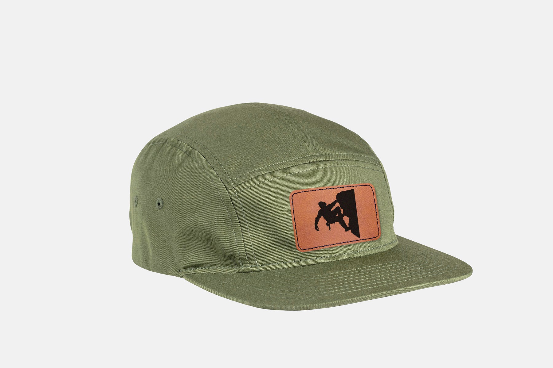Sasquatch Rock Climbing Camper Hat 5 Panel