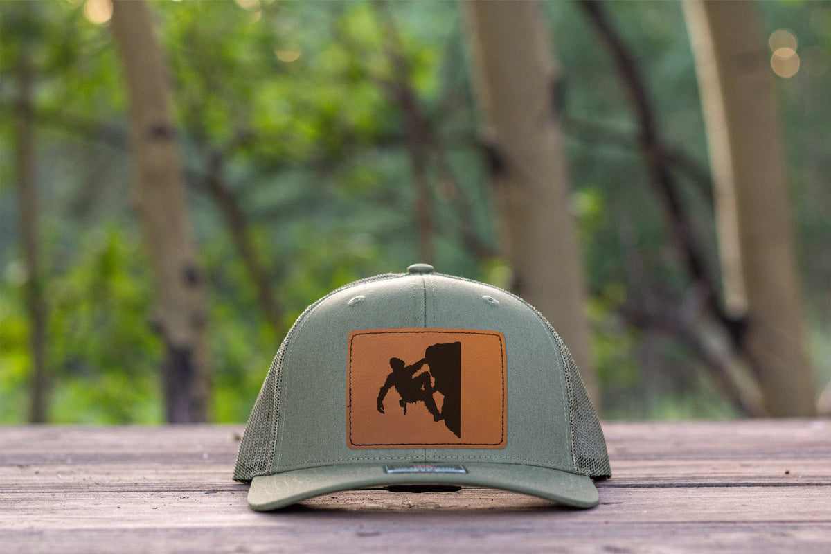 Sasquatch Rock Climbing Hat Loden Green Richardson 112 Bigfoot