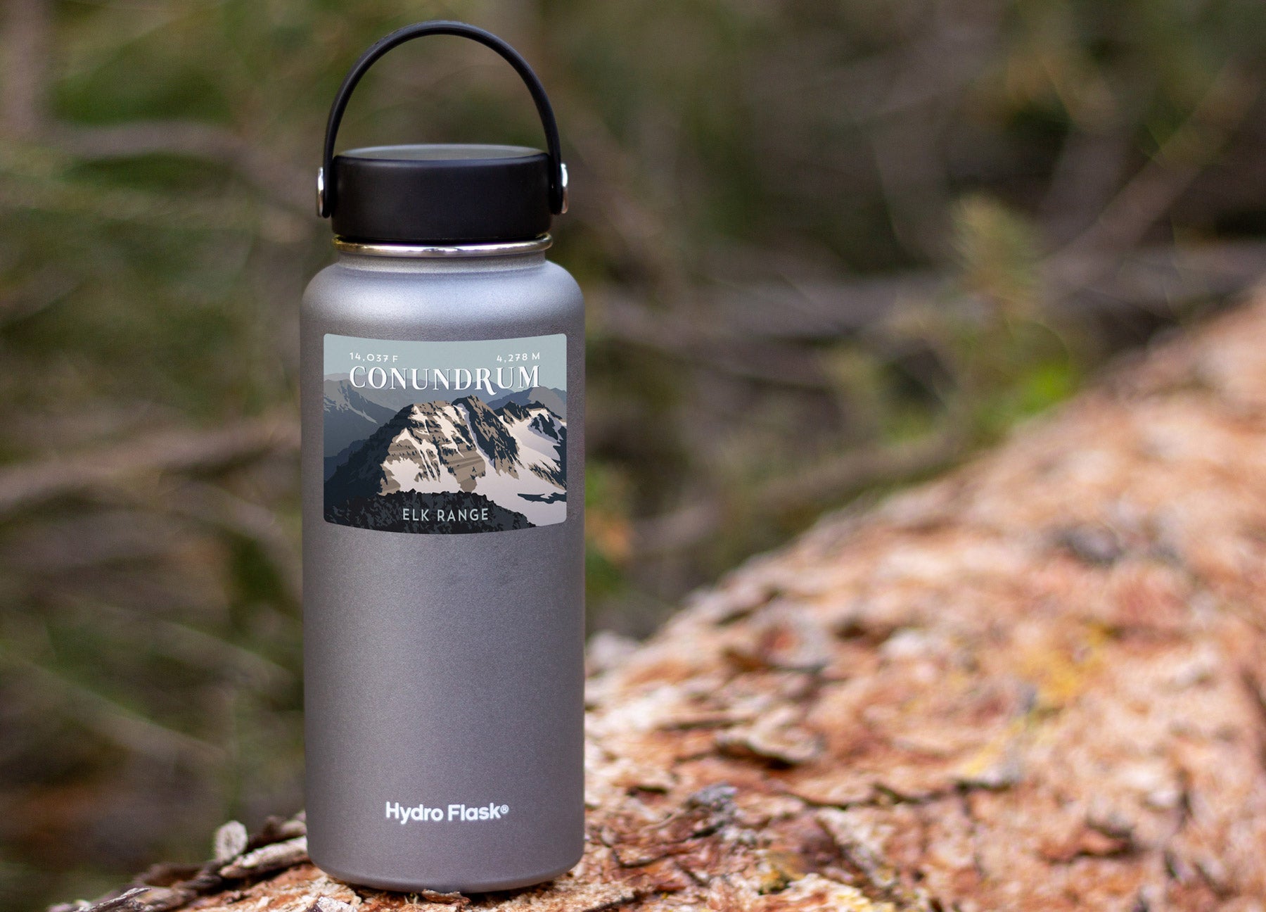 Conundrum Peak Colorado 14er Sticker