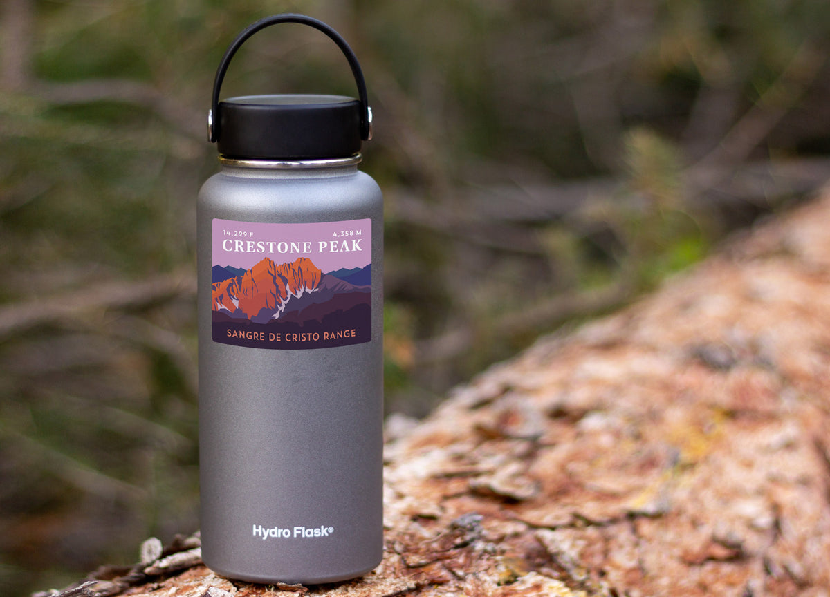 Crestone Peak Colorado 14er Sticker