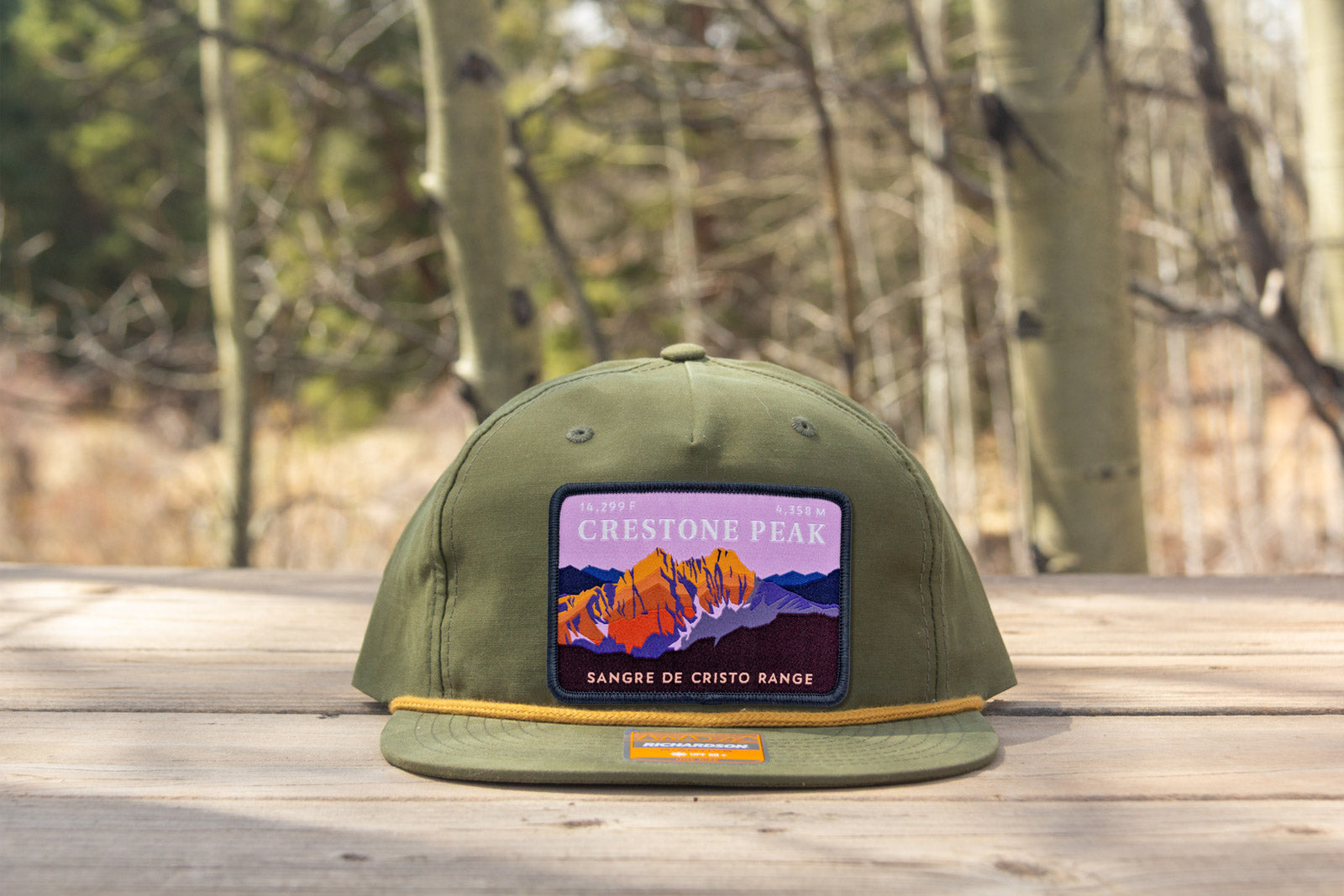 Crestone Peak Colorado 14er Rope Hat