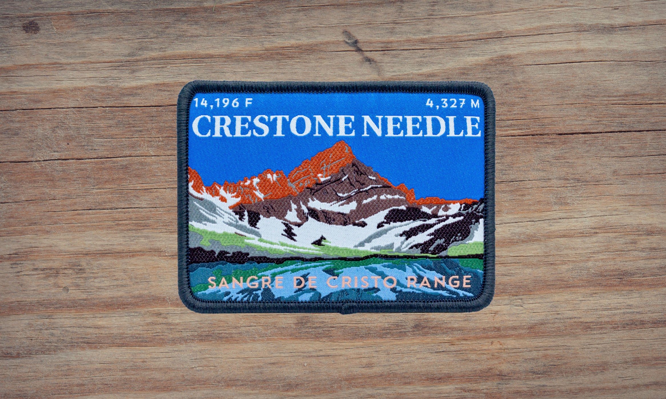 Crestone Needle Colorado 14er Patch