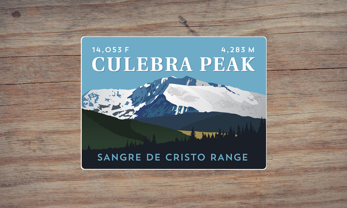 Colorado 14er Sticker Pack (The Complete Collection)