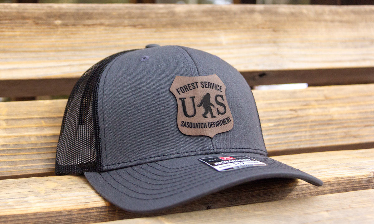 US Sasquatch Department Patch Hat Charcoal