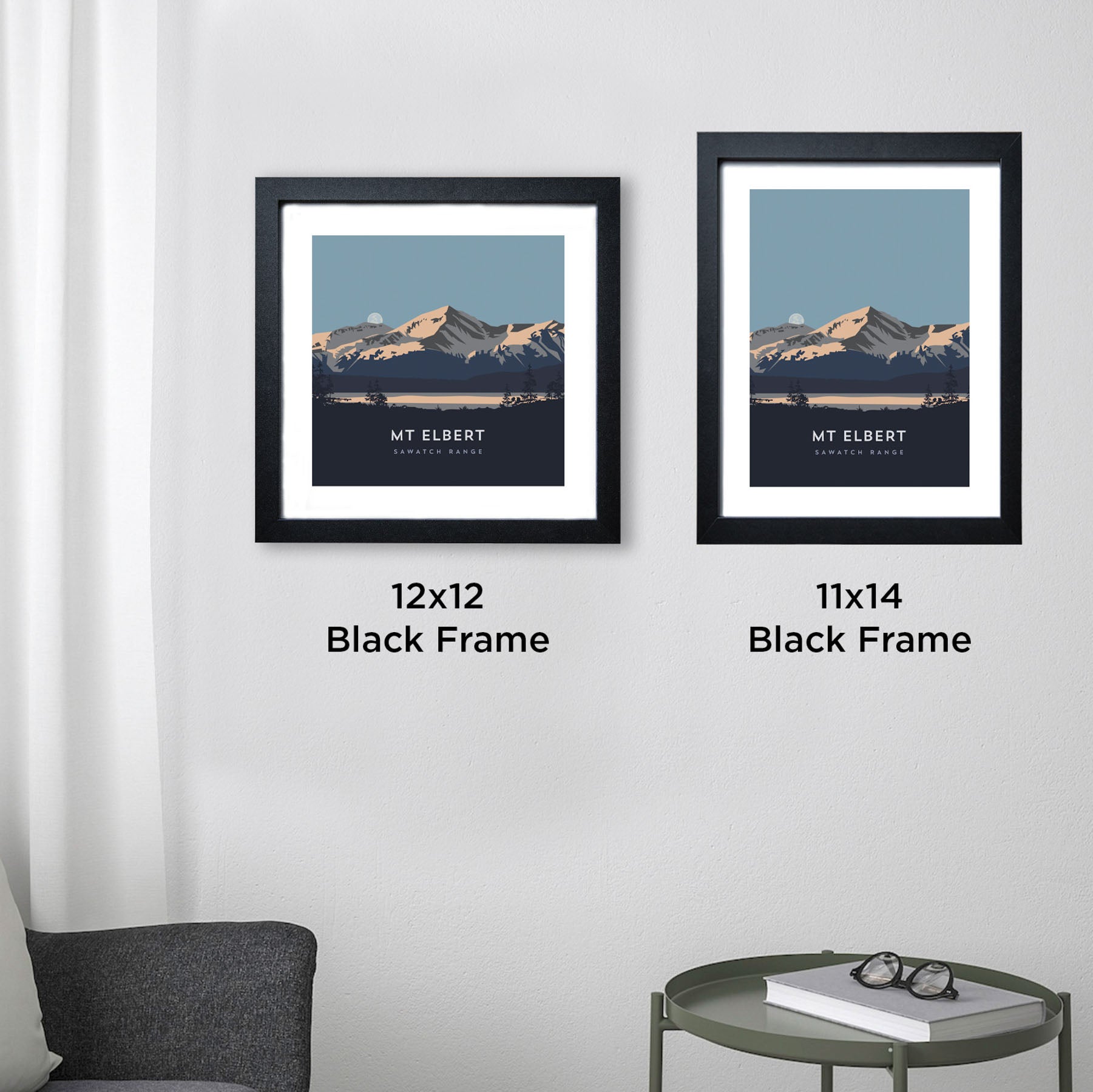 Mount Elbert Colorado 14er Framed Poster