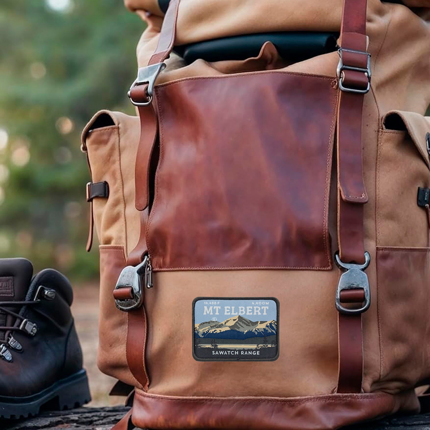 Mount Elbert Colorado 14er Patch