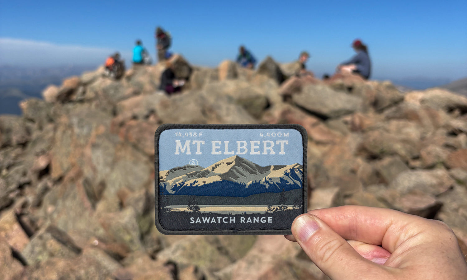Mount Elbert Colorado 14er Patch