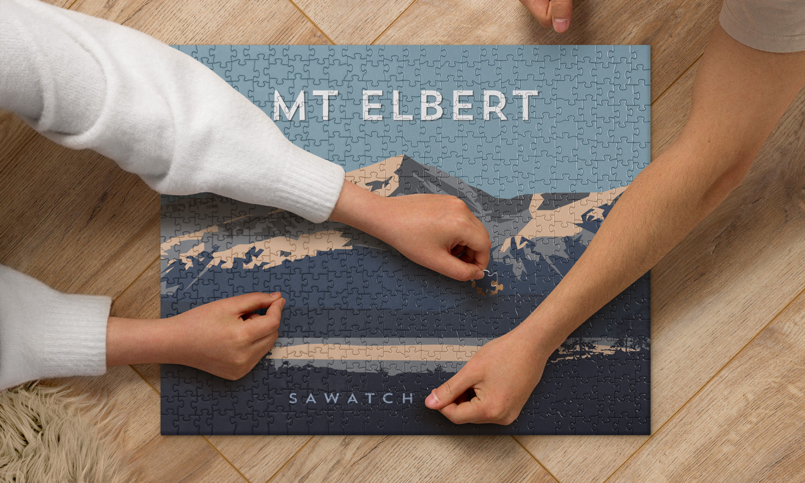 Mount Elbert Colorado 14er Mountain Jigsaw Puzzle