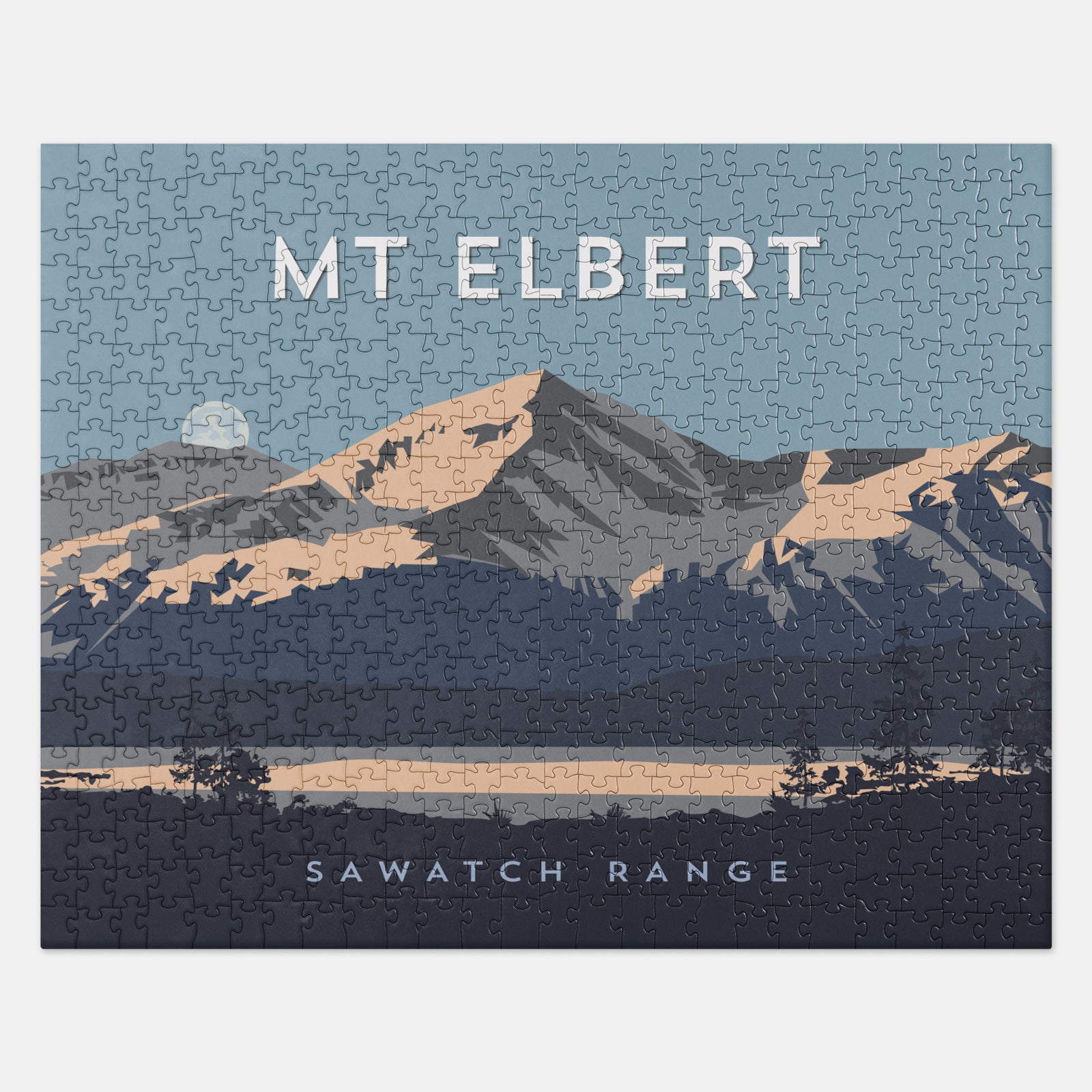Mount Elbert Colorado 14er Mountain Jigsaw Puzzle