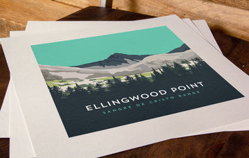 Ellingwood Point Colorado 14er Print