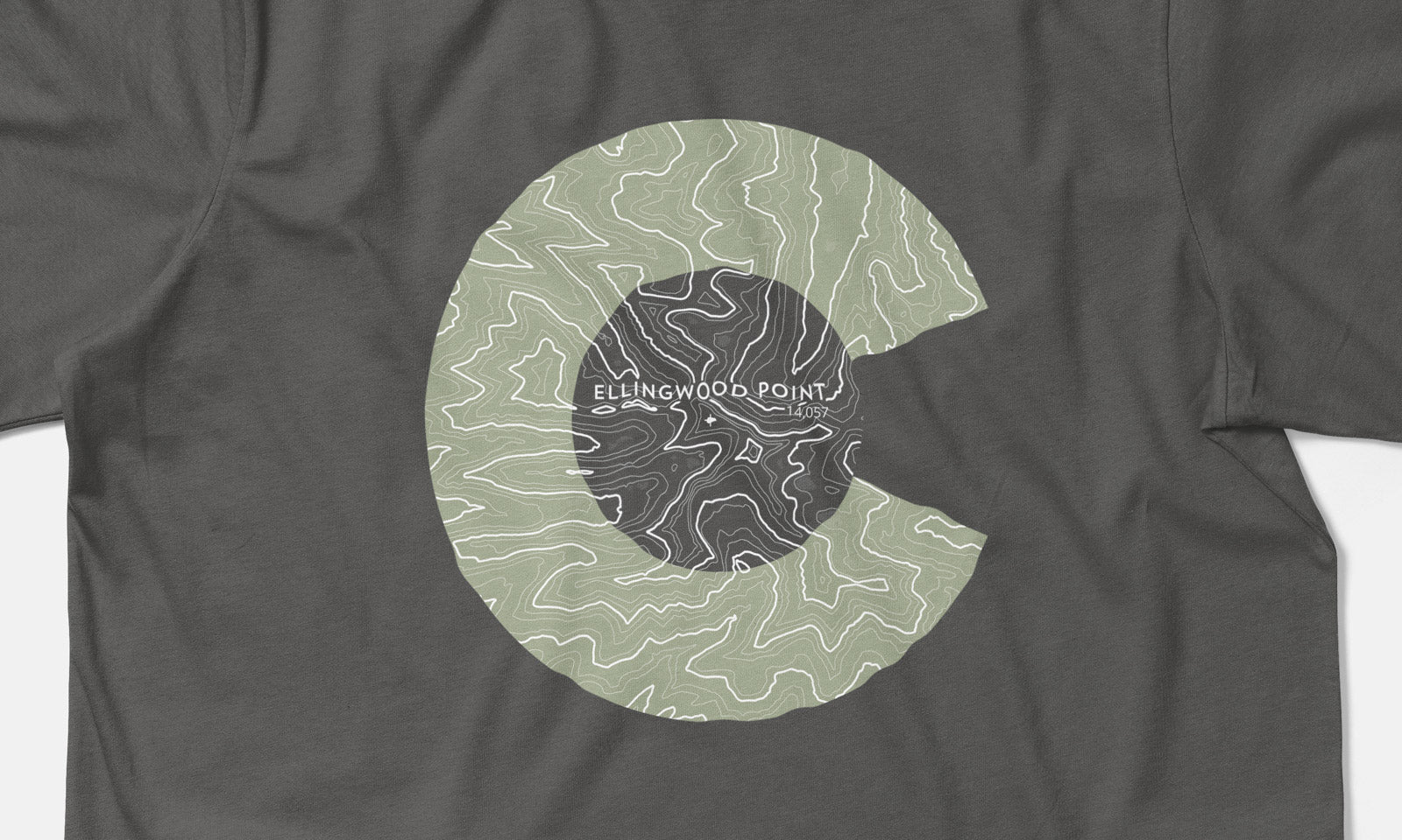 Ellingwood Point Topo 14er Shirt