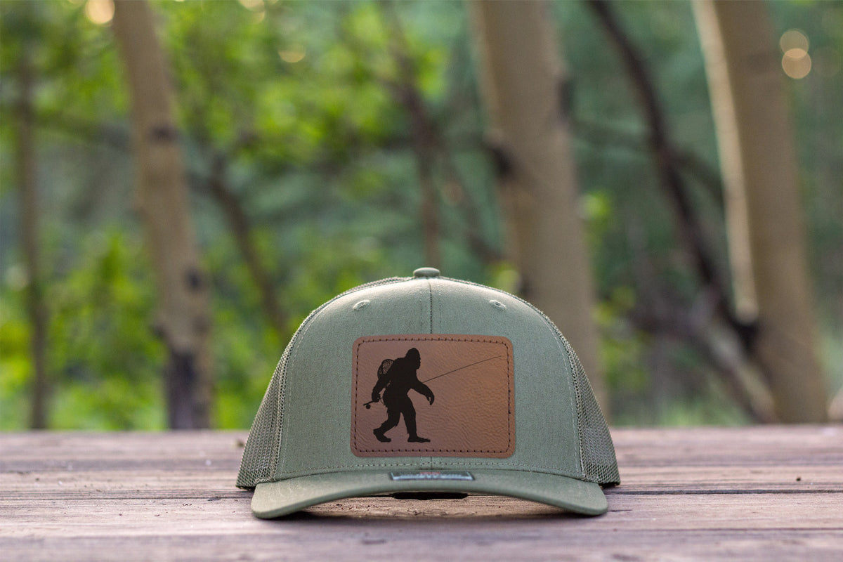 Sasquatch Fly Fishing Hat Loden Green Richardson 112 Bigfoot