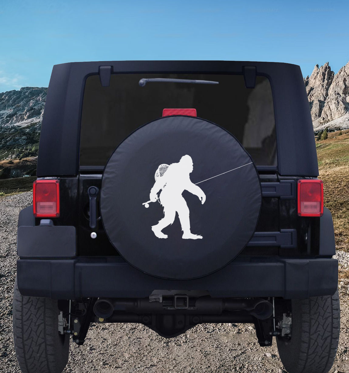 Sasquatch Spare Tire Cover - Fly Fishing